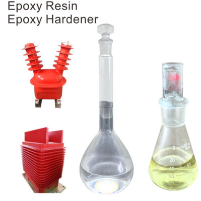Warna-warni Lapisan Lapisan Hardener Epoxy Resin Untuk Transformer Binding Core Besi
