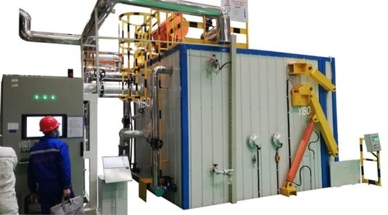 Mesin pengering vakum tiga fase Transformer untuk kelas H atau F Coba jenis transformator