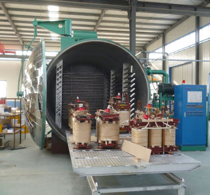 Instrumen transformator pengeringan vakum oven pengeras untuk produk listrik dengan proses Casting