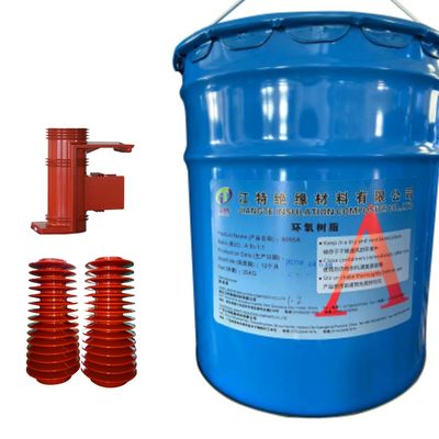 50Mpa Kekuatan lentur Vacuum Epoxy Resin Casting untuk dan sifat tahan api